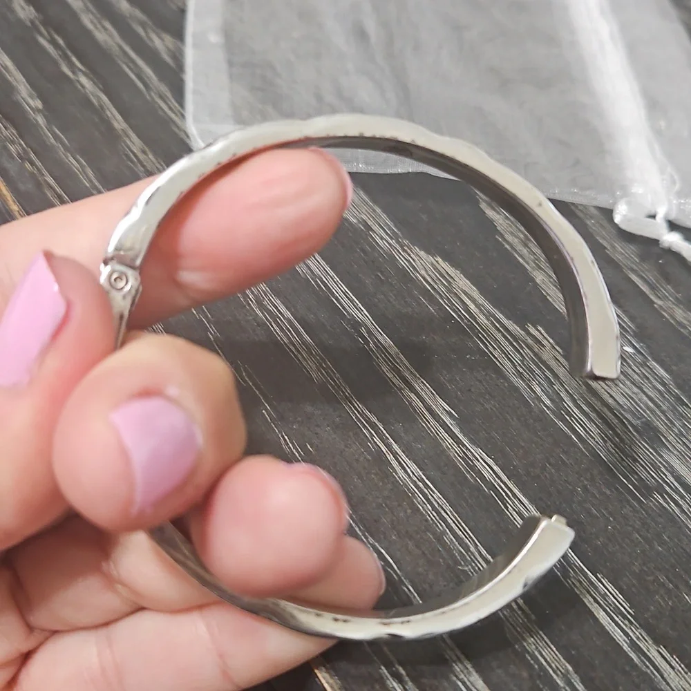 Brighton Silver Hinged Bracelet